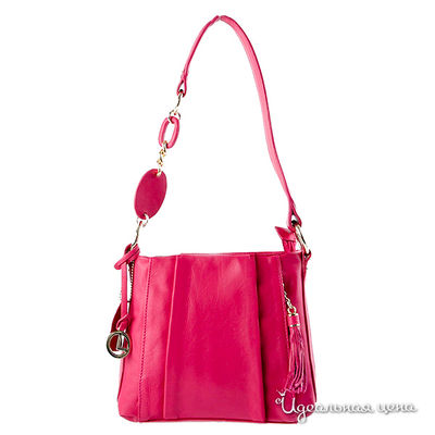 Сумка L.Credi, цвет цвет фуксия