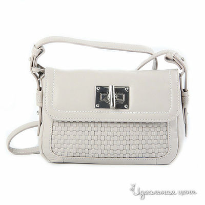 Сумка L.Credi, цвет цвет серый