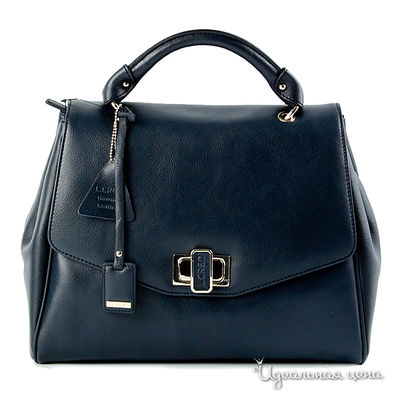 Сумка L.Credi, цвет цвет темно-синий