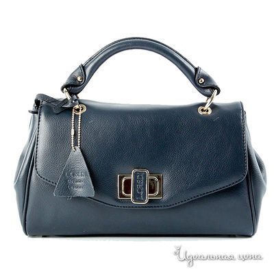 Сумка L.Credi, цвет цвет темно-синий