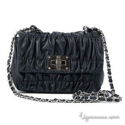 Сумка L.Credi, цвет цвет темно-синий