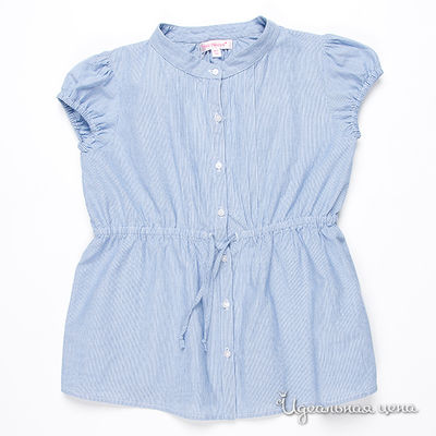 Блузка Petit Patapon, цвет цвет голубой