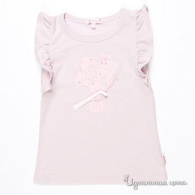 Футболка Petit Patapon, цвет цвет розовый