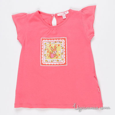 Футболка Petit Patapon, цвет цвет розовый