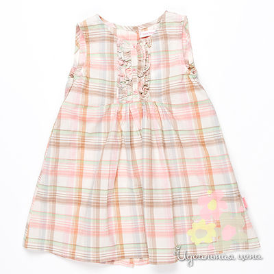 Платье Petit Patapon, цвет цвет мультиколор / принт клетка