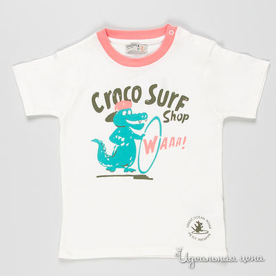 Футболка Petit Patapon, цвет цвет молочный