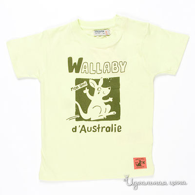 Футболка Petit Patapon, цвет цвет салатовый