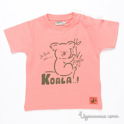 Футболка Petit Patapon, цвет цвет персиковый