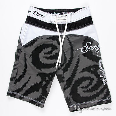 Шорты Scorpion bay, цвет цвет серый / белый