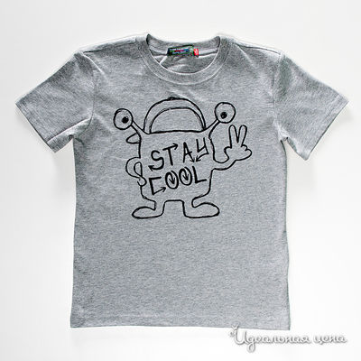 Футболка FOX, цвет цвет серый