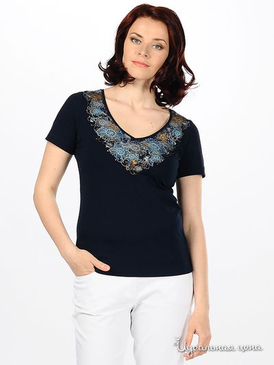 Футболка Steinberg, цвет цвет темно-синий