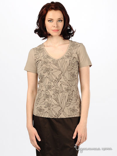 Футболка Steinberg, цвет цвет песочный