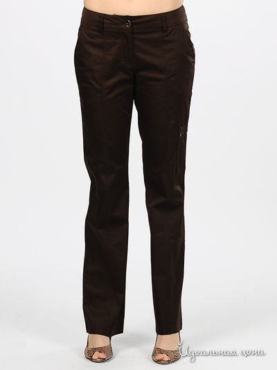 Брюки Steinberg, цвет цвет коричневый