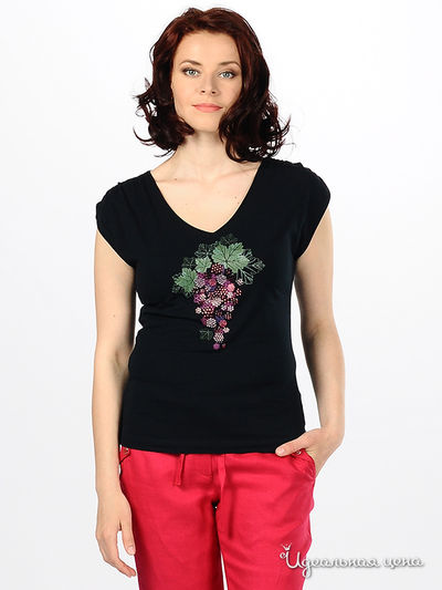 Футболка Steinberg, цвет цвет черный