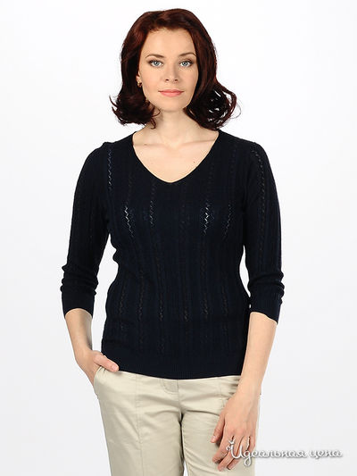 Пуловер Steinberg, цвет цвет темно-синий