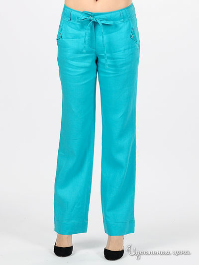 Брюки Steinberg, цвет цвет бирюзовый