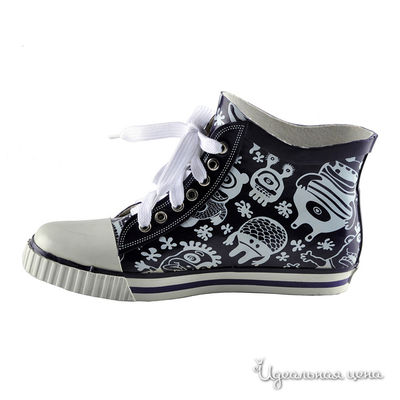 Сапоги Bunt, цвет цвет синий / белый