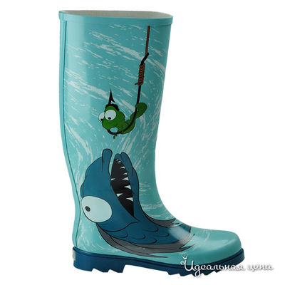 Сапоги Bunt, цвет цвет бирюзовый