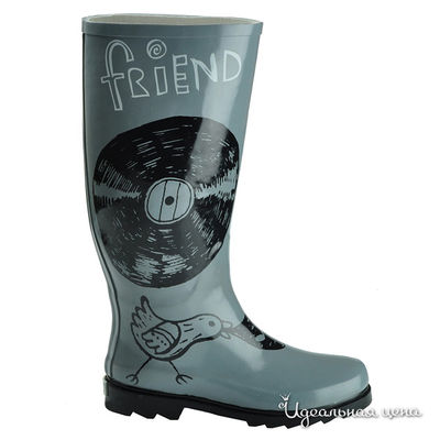 Сапоги Bunt, цвет цвет серый