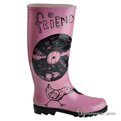 Сапоги Bunt, цвет цвет розовый