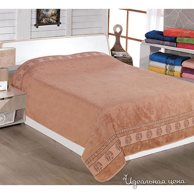 Покрывало Lila HOME, цвет цвет кофейный