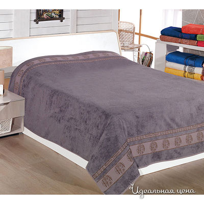 Покрывало Lila HOME, цвет цвет серо-фиолетовый
