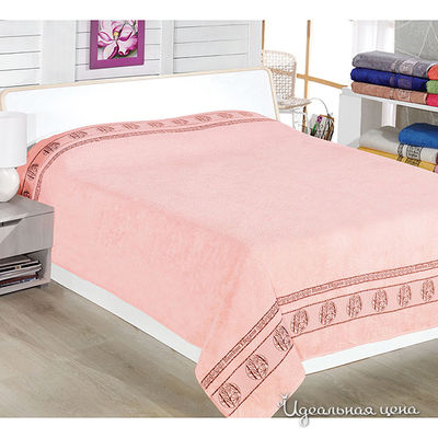 Покрывало Lila HOME, цвет цвет розовый
