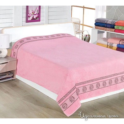 Покрывало Lila HOME, цвет цвет розовый