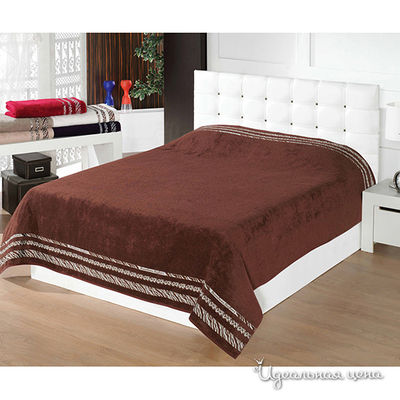 Покрывало Lila HOME, цвет цвет бордовый