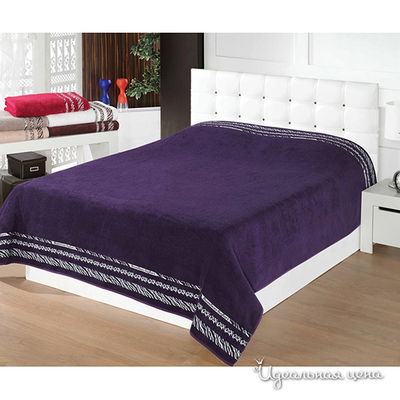 Покрывало Lila HOME, цвет цвет темно-синий