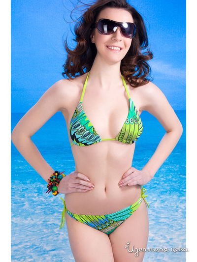 Купальник Airidaco, цвет цвет зеленый