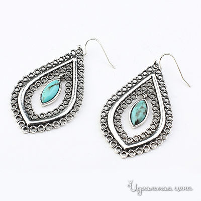 Серьги Silver City