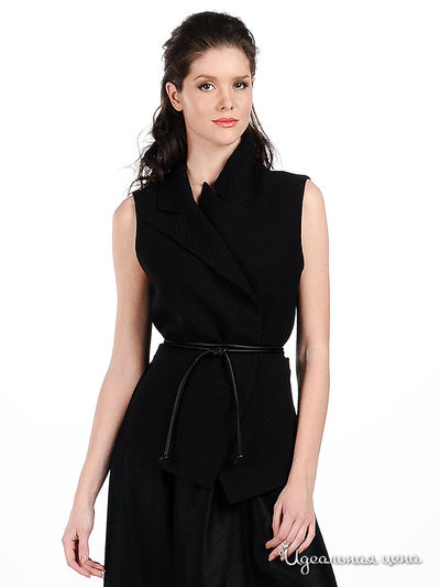 Жилет Sysoev, цвет цвет черный