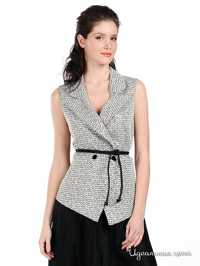 Жилет Sysoev, цвет цвет серый