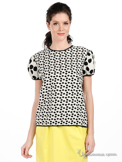 Топ Sysoev, цвет цвет черный / белый