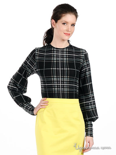 Джемпер Sysoev, цвет цвет черный / голубой