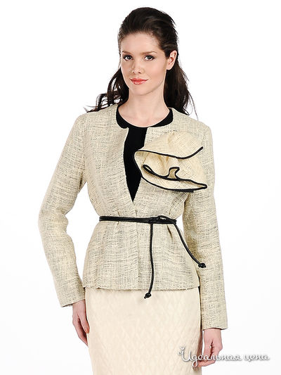 Жакет Sysoev, цвет цвет бежевый