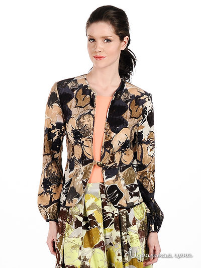 Жакет Sysoev, цвет цвет коричневый