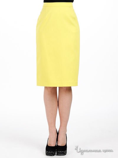Юбка Sysoev, цвет цвет лимонный