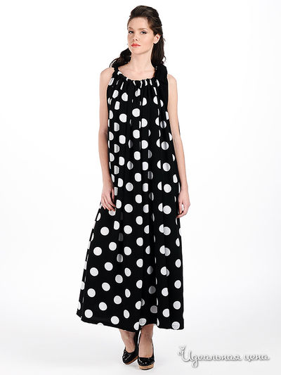 Платье Sysoev, цвет цвет черный / белый