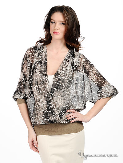 Блузон Shipilova, цвет цвет черный / бежевый