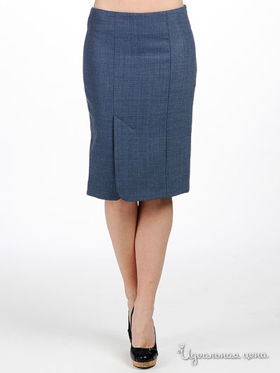 Юбка Shipilova, цвет цвет синий
