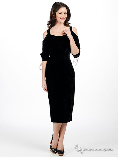 Платье Shipilova, цвет цвет черный
