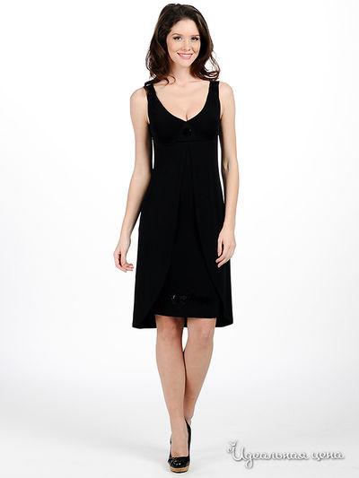 Платье Shipilova, цвет цвет черный