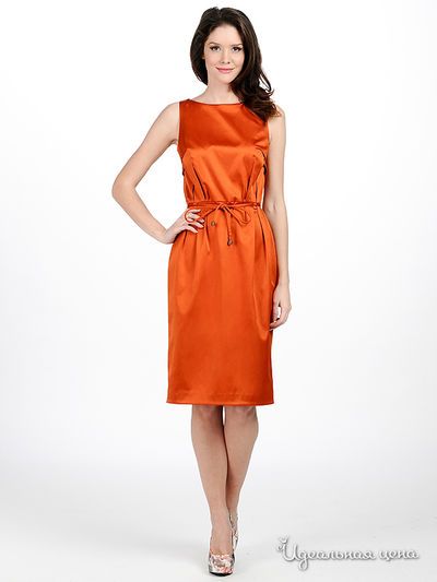 Платье Shipilova, цвет цвет рыжий