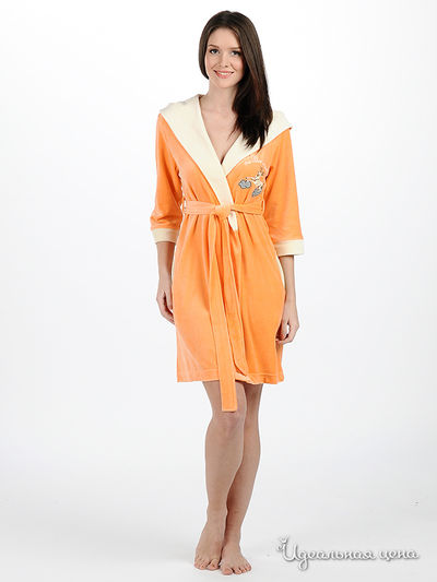 Халат Nusa, цвет цвет оранжевый