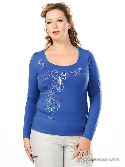 Лонгслив Natura, цвет цвет синий