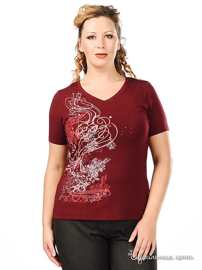 Футболка Natura, цвет цвет терракотовый