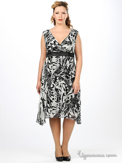 Платье Natura, цвет цвет белый / черный