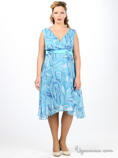 Платье Natura, цвет цвет бирюзовый